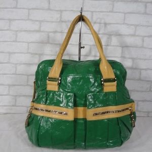 See by Chloe Green Leather Tote Handbag